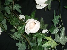 Ivy/rose garland
